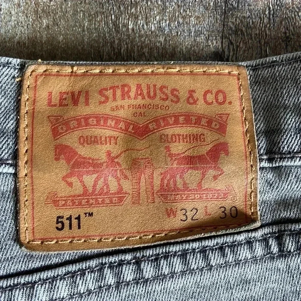 🎉HOST PICK 🎉Levi’s |  511 Light Grey Jeans - Picture 4 of 5